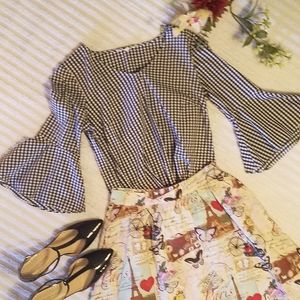 {Jane and Delancey} Gingham Top